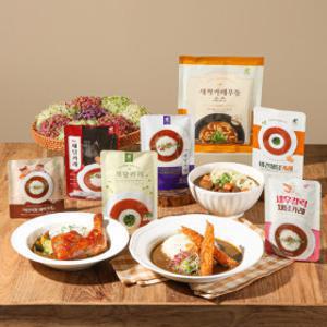 순수람 채담카레 160g 5+5개 (총10팩) 외 6종 골라담기 9.29~30 10시 채담카레 5+5+신제품 레드퍼플2개 증정