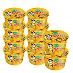 치즈 불닭볶음면 큰컵 105g x 10개