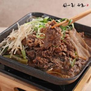 G)70년 전통의 사리원 소불고기 500g 4팩