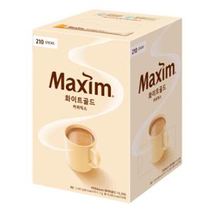 맥심 화이트골드 커피믹스 210T