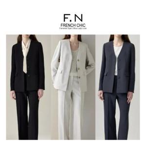 에프엔 F.N 클린 노카라자켓+이너탑 S251