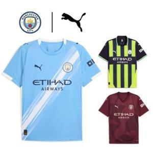 (신세계강남점)푸마 축구 유니폼 맨체스터 시티 홈 저지 맨시티 반팔 MCFC  유니폼 레플리카