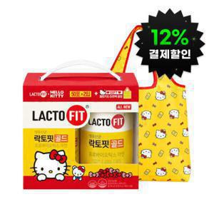 락토핏 골드X헬로키티 한정판 기획세트 50포x2개입 (+마켓백 증정)