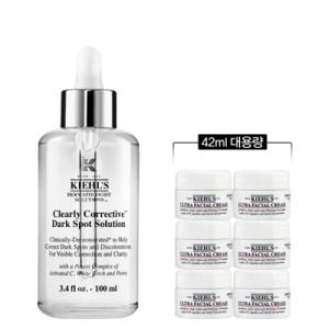 (롯데백화점)(5) 키엘 속탄력 투명 에센스 100ml 세트 (+수분크림 42ml 대용량)