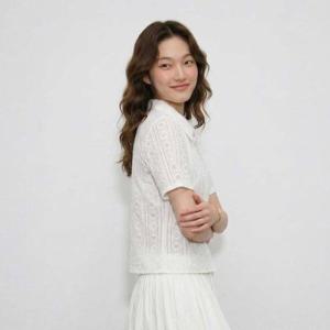 행텐여성 아일렛 반팔 셔츠_003(10570-120-407-68)
