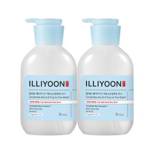일리윤 세라마이드 아토6.0 탑투토워시 500ML 2개