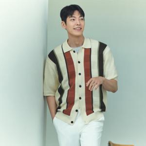 지이크 (패플) 파렌하이트스트라이프 반팔 가디건_(FIUCD8114)