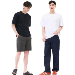 체이스컬트 남성 무지 오버핏 반팔 티셔츠 4컬러