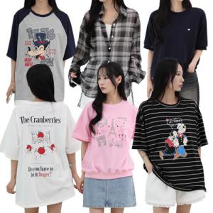루나샵 15+5% 여름신상 7300원~ 티셔츠/맨투맨/빅사이즈/원피스/니트/스커트/팬츠