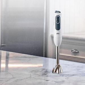 (BRAUN)브라운/MQ3135 핸드블렌더 스텐2종칼날 버튼식 멀티퀵3  MQ3135