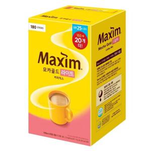 맥심 모카골드 라이트 커피믹스 180T(160T+20T)
