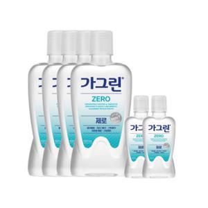 (한정수량)동아제약 가그린 제로 820ml 4개 + 250ml 2개