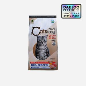 (오늘만카드최종2.8만) 캐츠랑 비타플러스 전연령 고양이 건식사료 16kg