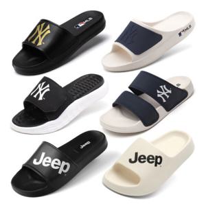 MLB JEEP 남성 여성 학생 사무실 캠핑 여름 슬리퍼 샌들 슬라이드 모음전