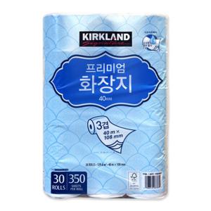 커클랜드 시그니춰 프리미엄 3겹 화장지 40m x 30롤