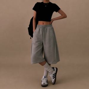 1+1 버뮤다팬츠 절개와이드 사이드핀턱 6부 7부 반바지 여름 1+1 역대급 할인