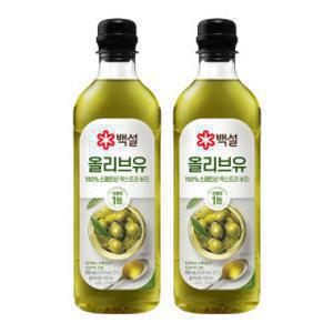 올리브유 900ml 2개