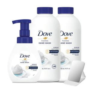 도브 포밍 핸드워시 딥너리싱 본품 240ml 1개 + 리필 430ml 2개 + 증정