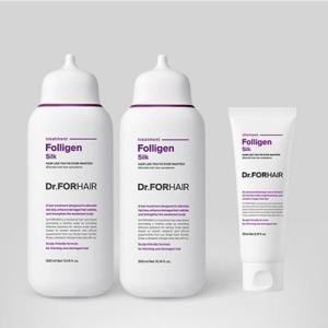 손상모전용 트리트먼트 더블세트(폴리젠 실크 트리트먼트 300mlx2 + 실크 샴푸 70ml)