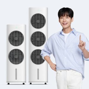 신일 냉풍기 가정용 이동식 에어컨 업소용 얼음 선풍기 냉방기 에어쿨러 2026년형 3구 + 아이스팩 4개