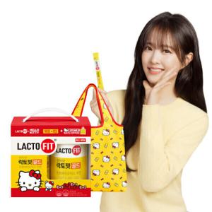 락토핏 골드X헬로키티 한정판 기획세트 50포x2개입 (+마켓백 증정)