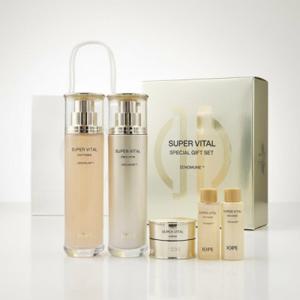 (HOT특가딜)아이오페 2종세트 슈퍼바이탈 소프너150ml+에멀젼150ml+쇼핑백 선물세트 명절선물 최신상