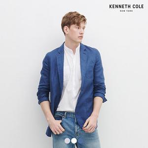 [케네스콜]남) 린넨 싱글 자켓(HKPECJA140P)