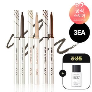 클리오 [3개] 샤프 쏘 심플 아이라이너 24AD+[증정]클리오 마이크로페셔널딥클린립&아이리무버 31ml