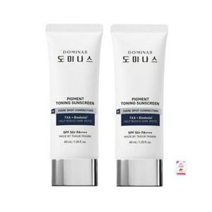 [도미나스] 태극제약 트라넥삼산 알파 비사보롤 선크림 알엑스 40ml 2개 _NEW 2026년 + 폼클렌징