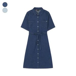 [게스] 여성 샴브레이 원피스 RP2W07J1 (정가 109,000원)
