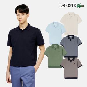 [라코스테공식][시즌오프30%off] 남성 베이직 오픈카라 반팔 폴로 셔츠 PH387E-56G 7종 택1