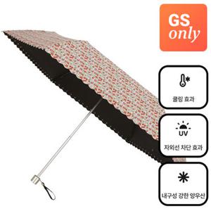 [기라로쉬] 3단 초경량 184g 잔꽃 암막/방수 코팅 양우산