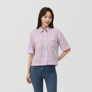 [PAT] 스트라이프 아사 셔츠_1K41538