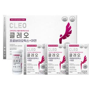 [병원 판매용] 클레오 3개월분 여성 질 유래 유산균 50억 신바이오틱스 프로바이오틱스 + 아연
