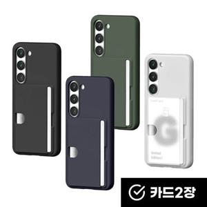 카드 2장 수납 갤럭시 S26 S25 S24 S23 S22 Ultra Plus A34 A54 5G 퀀텀4 아이폰 17 Air 17e 16e 16 15 14 13 Pro Max 레일2 젤리케이스