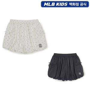 [백화점]MLB키즈 스트릿 걸즈 도트 벌룬핏 반바지 7FSMB1563