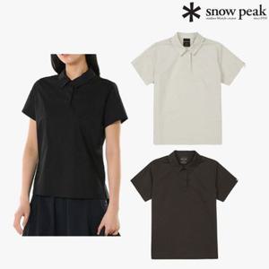 [백화점]스노우피크 [택가 89,000원] 클랜드 우먼스 폴로 티셔츠 (S23MWDPS11)