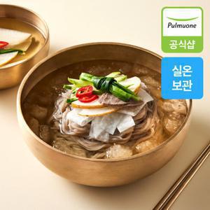 [풀무원][실온] 물냉면 10인분 (쫄깃냉면사리 10개+동치미양지육수 10개)