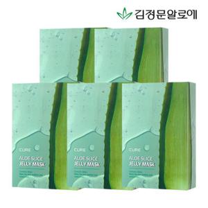 [김정문알로에] 큐어 알로에 젤리 마스크팩 시즌4 (50매) (정가 285,000원)