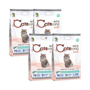 캐츠랑 전연령 세트 20kg (5kgX4) 고양이 사료