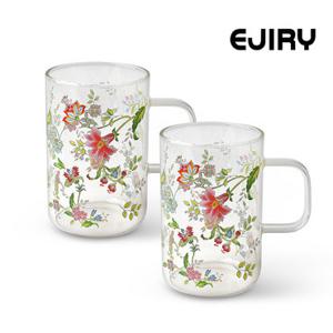 에지리 베이직머그 2P 프로방스 500ml / 내열유리머그