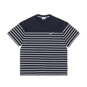내셔널지오그래픽 N232UTS980 스트라이프 반팔 티셔츠 NAVY