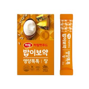 하림펫푸드 밥이보약 DOG 하루양갱 30개입+영양톡톡 장 60g