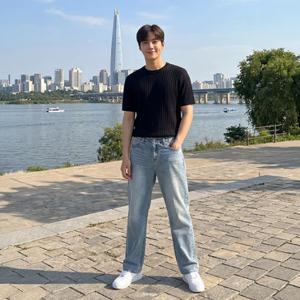 남성 이너밴딩 코인포켓 와이드 데님팬츠_246(10520-055-402-10)