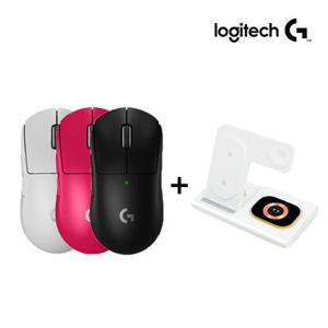 로지텍G PRO X SUPERLIGHT2 슈퍼라이트2 지슈라2 무선 게이밍 마우스 + 스카이울프 올인원충전기