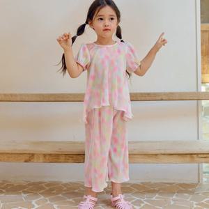 [베베쥬] 컬러포구름플리츠상하복