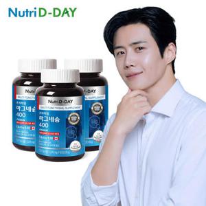 뉴트리디데이 프리미엄 마그네슘400 90정 3병 9개월분