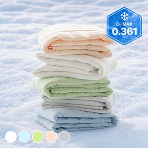 [6월20일+7%쿠폰][아망떼] 균일가 소다 냉감 밴드형 침대패드 SS/Q 5colors