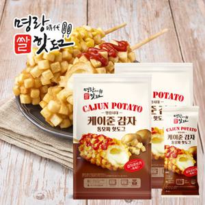 명랑핫도그 케이준감자 통모짜 핫도그 960g x 2팩 (16개입)