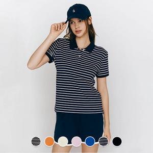 [백화점][지오다노] 여성 여름 폴로 카라 코튼 면 반팔 피케 티셔츠 315504/05315504